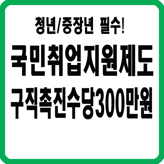 국민취업지원제도