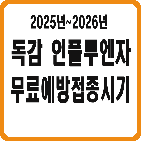 인플루엔자 예방접종